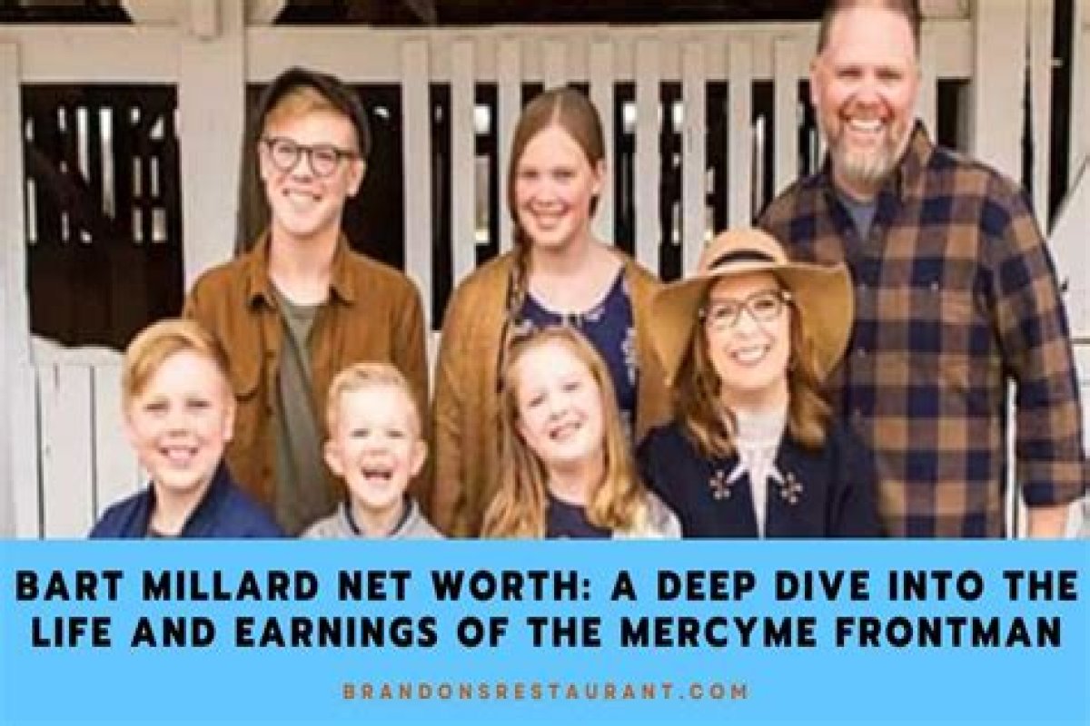 Bart Millard Net Worth: A Deep Dive into the Life and Wealth of the MercyMe Frontman Bart Millard Net Worth: A Deep Dive into the Life and Wealth of the MercyMe Frontman